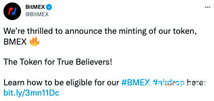 ܽƽ̨BitMexƳƽ̨BMEX21շſͶ